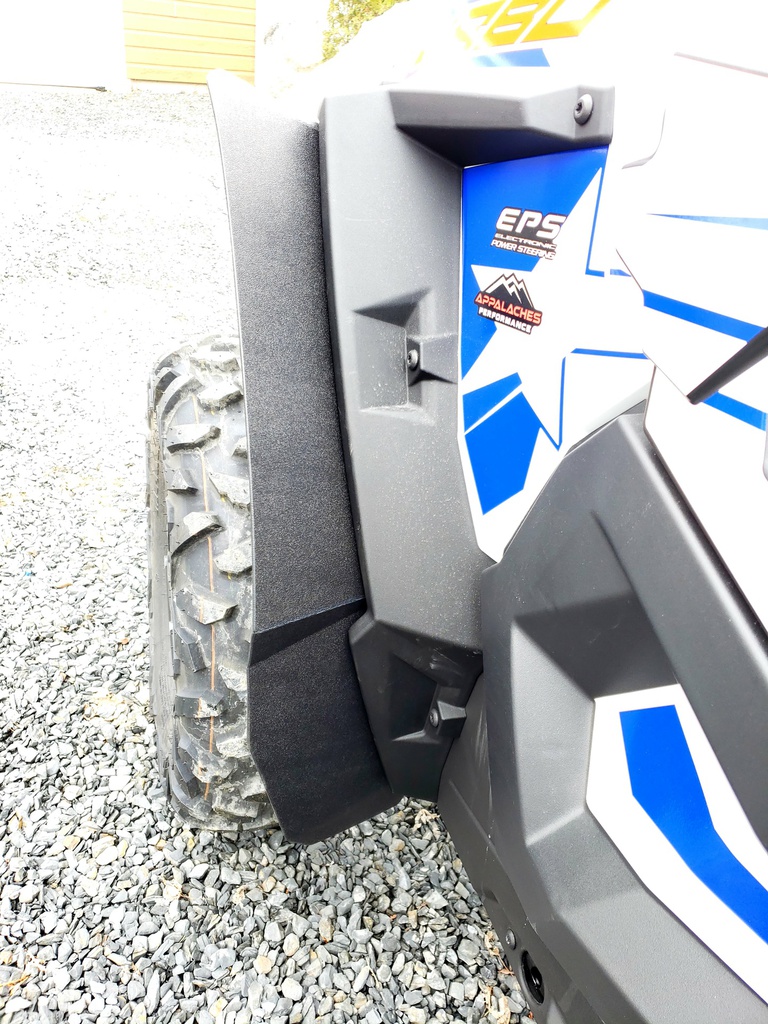 AI-RZR-6419 Extensions d’ailes Polaris RZR 64" 1000, 2 ou 4 places 2018 à 2024