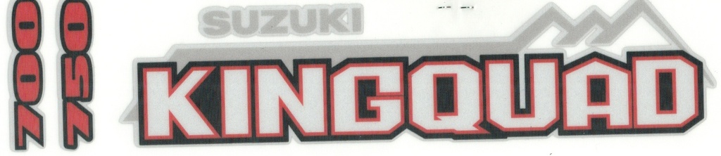 Stickers Suzuki KingQuad 700/750 (ST-6700-S)