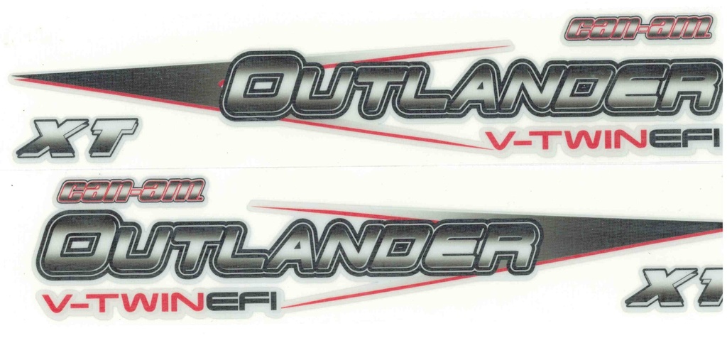 Stickers Can-Am Outlander V-Twin (ST-2800-S)