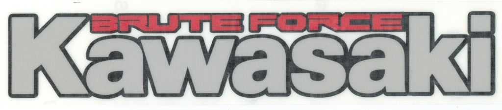 Stickers Kawasaki Brute Force (ST-400-07-S)