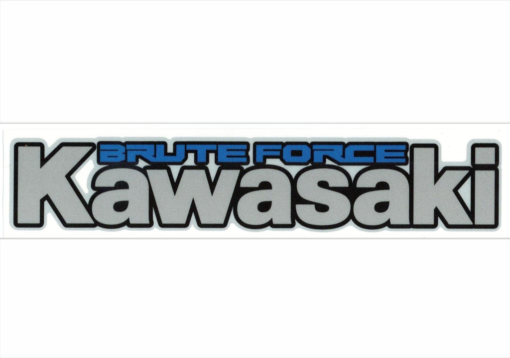 Stickers Kawasaki Brute Force Blue (ST-935-S)