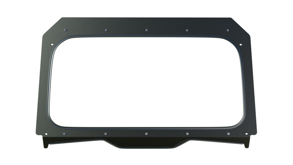 60-PZ19 Aluminum Windshield Frame for UTV Polaris RZR XP 1000 / XP TURBO / XP 4 TURBO S 2019-2023 (Glass Not Included)