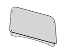 61-PZ80 Full Polycarbonate Front Windshield - Polaris RZR 570/800/900