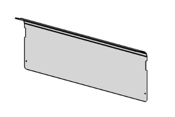 [63-CT81] 63-CT81 Pare-brise arrière en polycarbonate - CFMOTO UFORCE 500/800