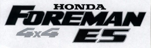 [ST-9000-E-S] Stickers Honda Foreman 4x4 ES (ST-9000-E-S)