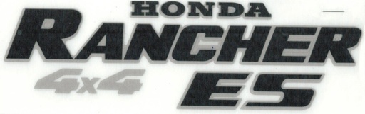 [ST-RANCHER-S] Autocollants Honda Rancher (ST-RANCHER-S)